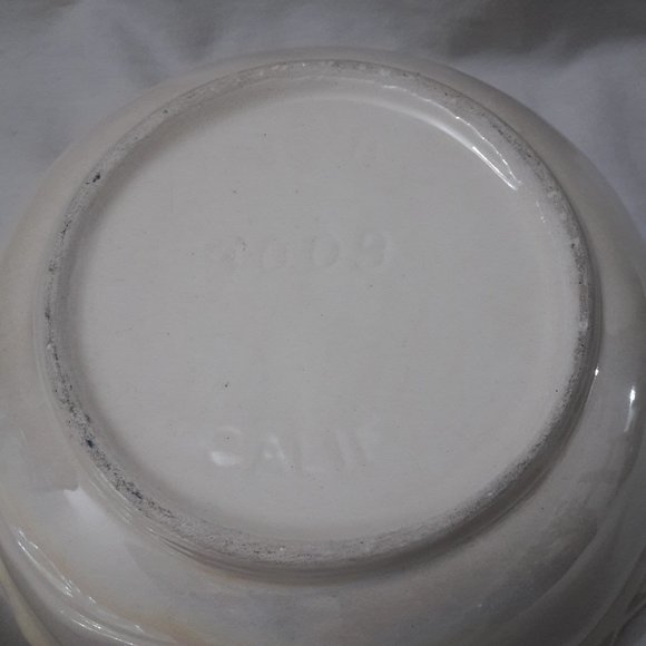 Beautiful Vintage Rainbow Iridescent Covered Ceramic Candy Dish - Picture 4 of 6